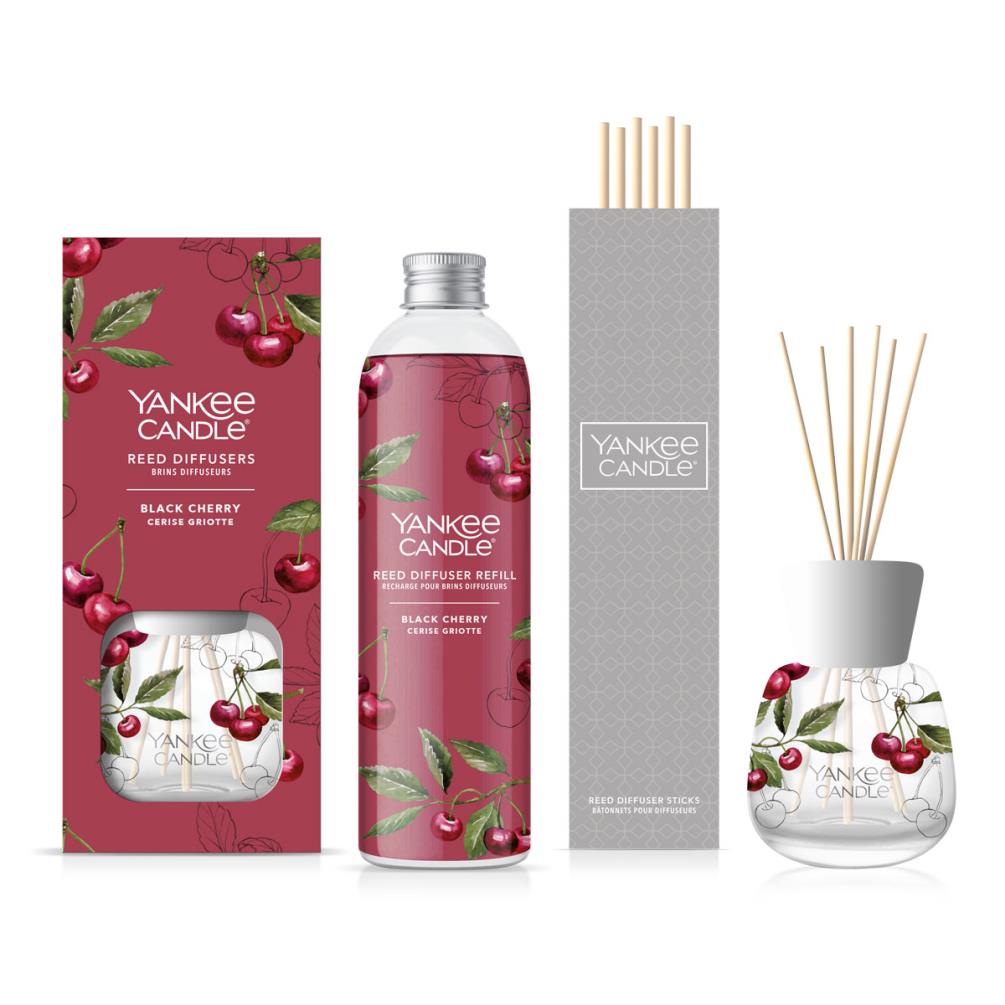 Yankee Candle Black Cherry Reed Diffuser Extra Image 1